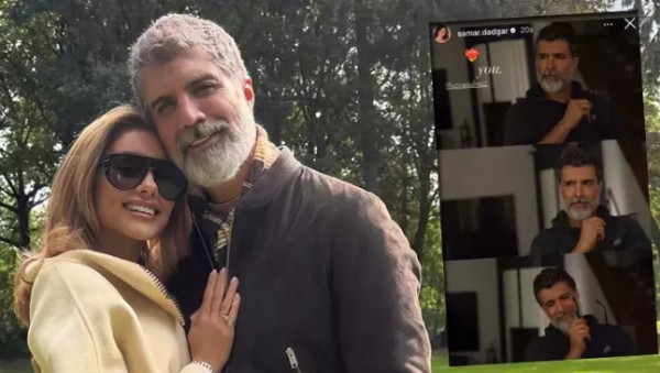 Samar Dadgar'dan romantik paylaşım